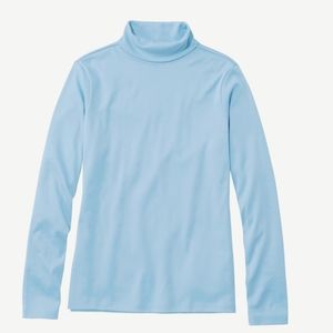 Pastel Lightweight Blue Turtleneck